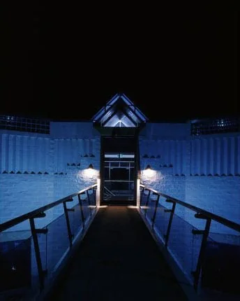 FIG. 04 — ENTRY BRIDGE AT NIGHT