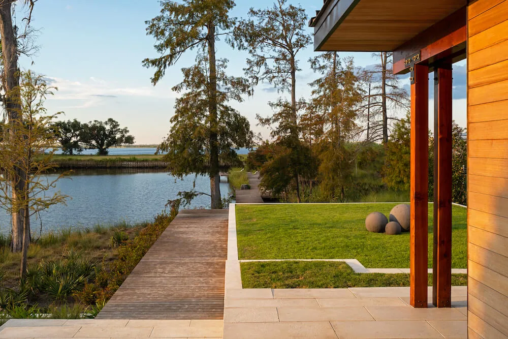 FIG. 16 — LAKESIDE WALK
