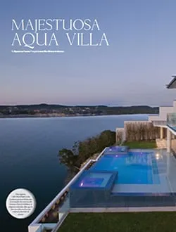 Majestic home design by WWA profiled in Ocean Drive Magazine, Venezuela